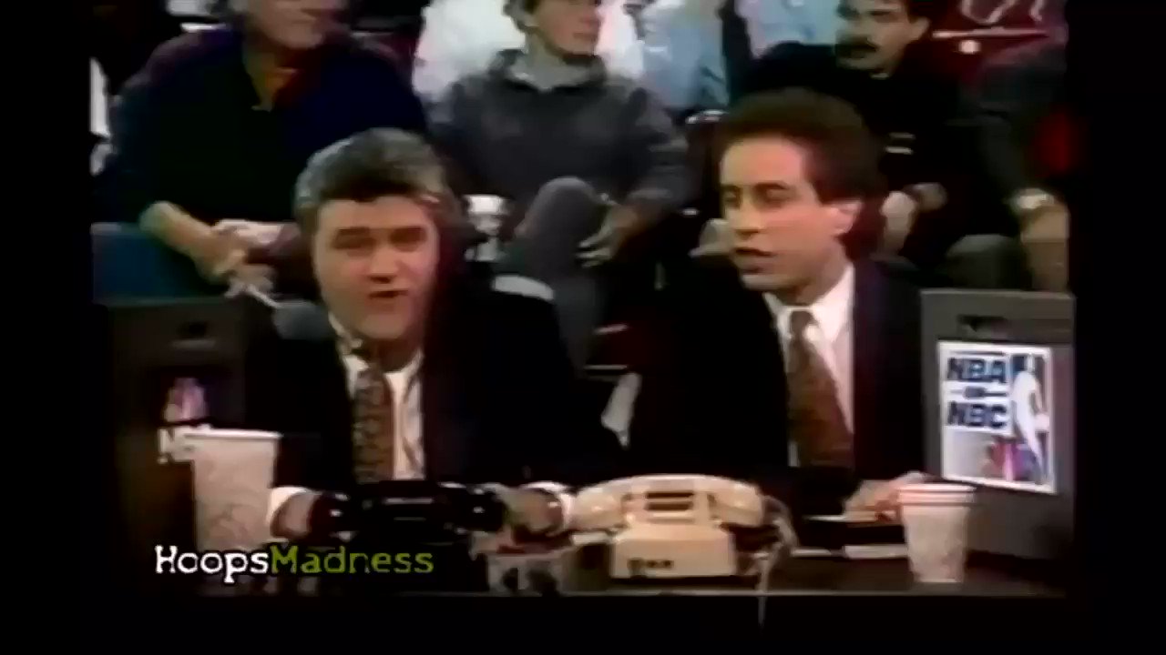 Jay Leno and Jerry Seinfeld as announcers What a duo!
Happy Birthday Seinfeld!

