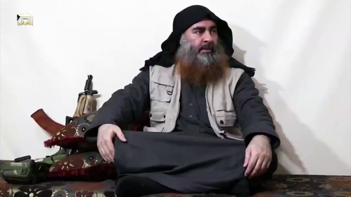 Islamic State published on Monday video that appears to show IS leader Abu Bakr al-Baghdadi in his first such appearance in five years. @JonathanLanday @ReutersTV @Reuters
