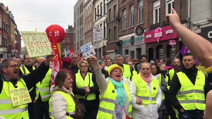 Video Manifestations Du 1er Mai A Lille Gilets Jaunes