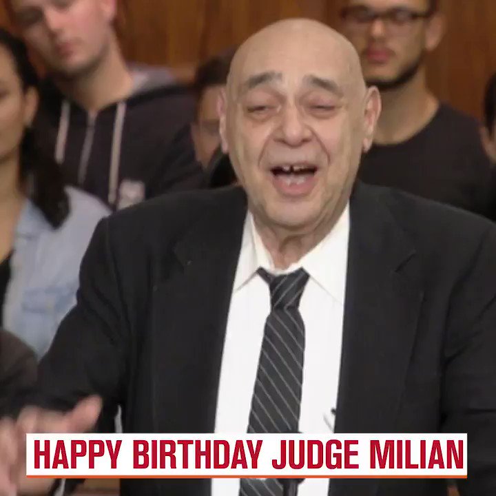 She always keeps it real in - Happy Birthday to Judge Milian! 