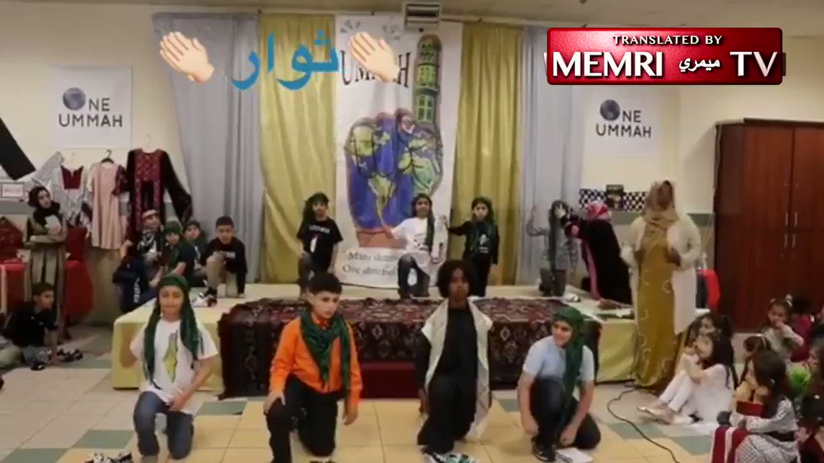 Children in Philadelphia Muslim Society: We Will Sacrifice Ourselves for Al-Aqsa; Will Chop off Their Heads, Subject Them to Eternal Torture