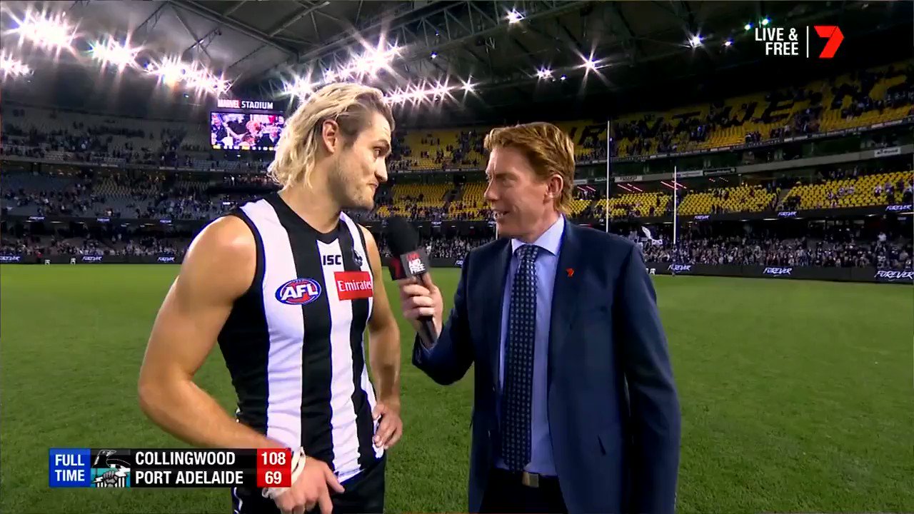 AFL on Twitter "What does Darcy Moore think of the Keira Knightley comparison? 😂 AFLPiesPower