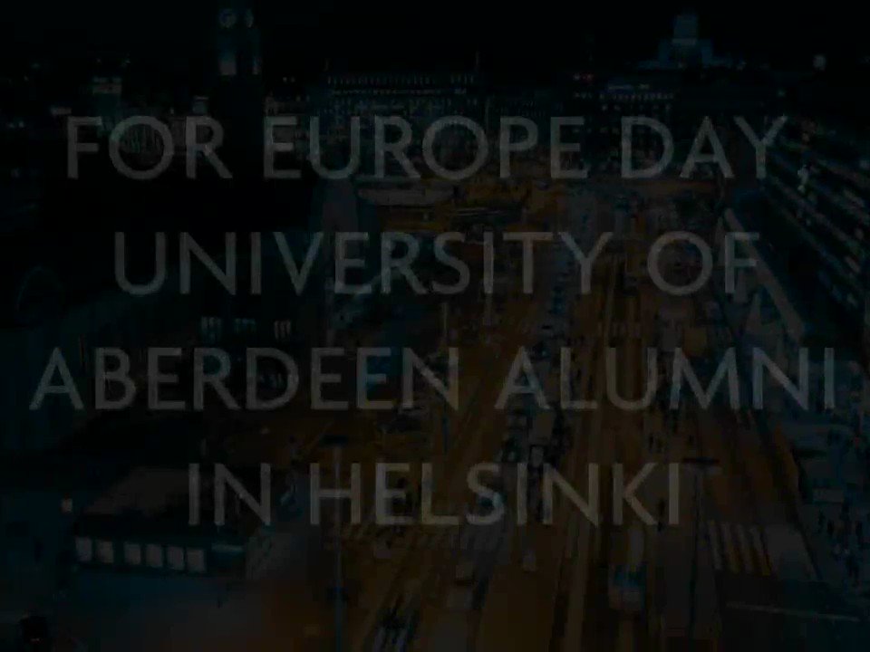 We have an event in #Helsinki for Europe Day next Thursday May 9th! Meet up with fellow alumni at the British Embassy between 5pm and 7pm. Register here: https://www.abdn.ac.uk/alumni/events/14861/ … #AbdnFamily #FromAbdn2Europe