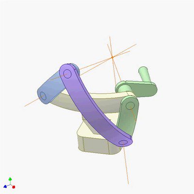 Spherical -Bar Linkage Mechanism