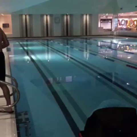 Wow @frannybenali you absolute hero!Against all odds, our IronFran is back in the pool for the start of day 6.His body is still weak but this man is a fighter. Please support & text Fran5 or Fran10 to 70200 to donate £5 or £10 or for any other amount visit http://ironfran.co.uk