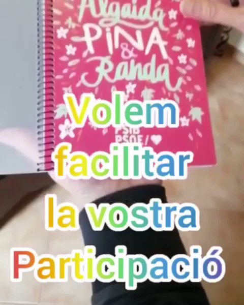 Com ja sabeu, roden per tot el poble les llibretes del #ProjecteQuadern i ja han sortit noves idees i propostes! Aquesta nova iniciativa ajudarà a que tots aportem una miqueta al poble d’Algaida, Pina i Randa! Gràcies a tots #SocialistesAlgaidaPinaRanda