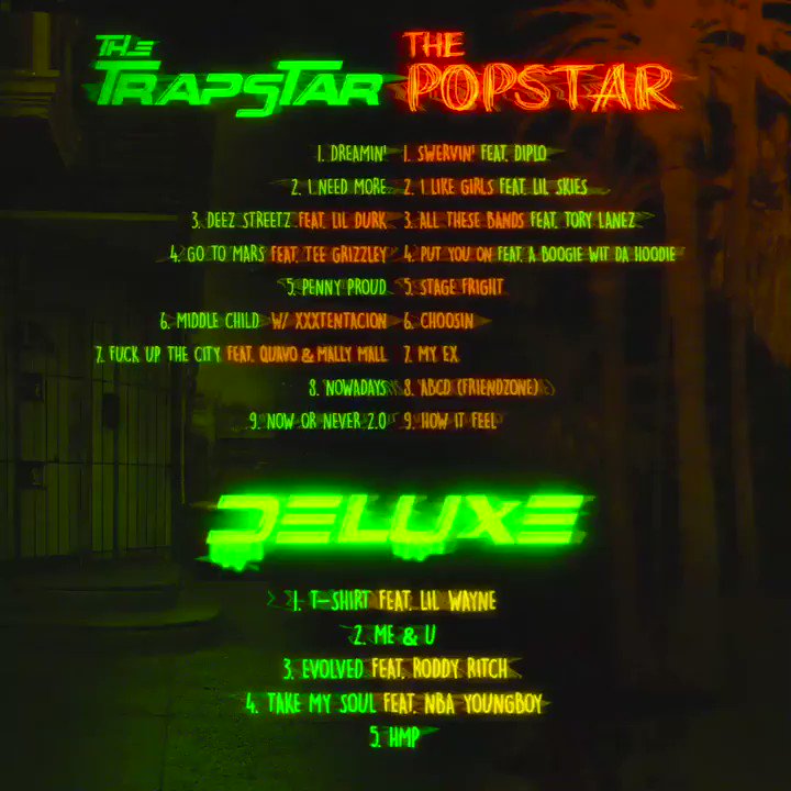 WAIT YALL THOUGHT IT WAS OVER??? #TSTPS DELUXE EDITION OUT RN WITH 5 NEW SONGS - https://pnbrock.lnk.to/TSTPS #PNBSZN