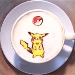 令和で流行らせよう!ピカチュウのラテアートがすごい!