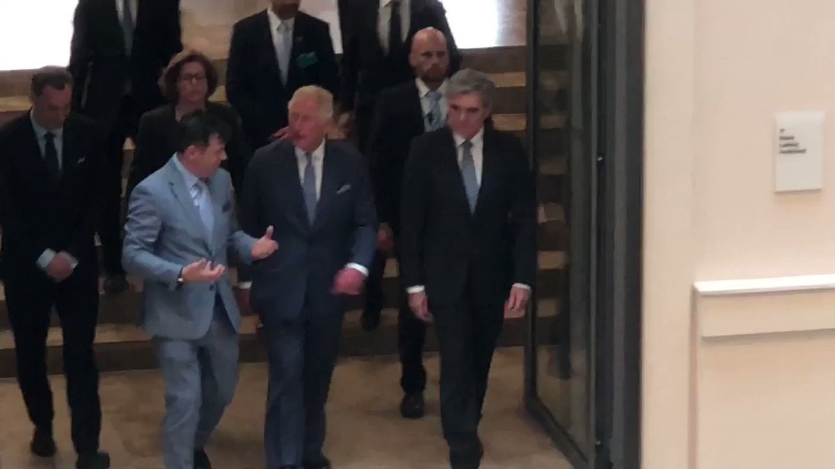 What an honor to host his royal highness the Prince of Wales. Watch till the end .... #RoyalVisitGermany #RoyalFamily #Freundship #UKinGermany @MLaubenbacher @Juergen_Maier
