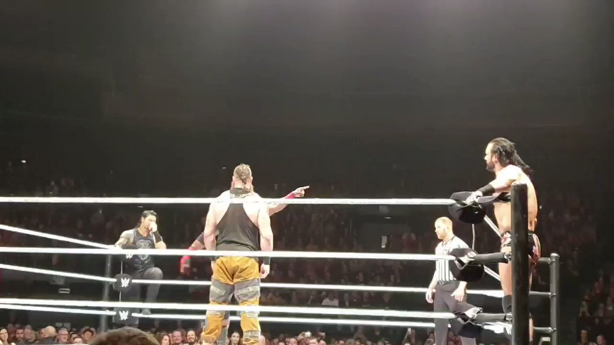 #WWEBrussels get these hands @BraunStrowman it was an honor to see you perform truly a beast among men