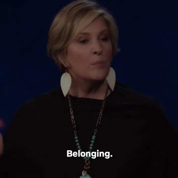 True belonging doesn’t require you to change who you are; it requires you to be who you are.The Call to Courage on @netflix