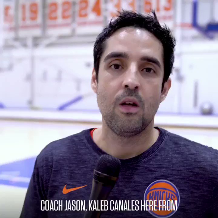 A special message for our Coach of the Year, Jason Curry, before he heads to Chicago... 🤩 @jrnba @bigapplebball