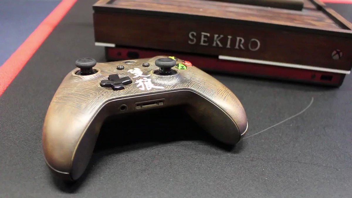 ¡SORTEO! ¿Quieres esta #XboxOneX de #Sekiro? Para participar:
-Residir en España
-Seguir a @Xbox_Spain
-RT a la publicación y cuéntanos lo más difícil de tu día a día con #XboxOneSekiro.
-El ganador, el día 21 de mayo.