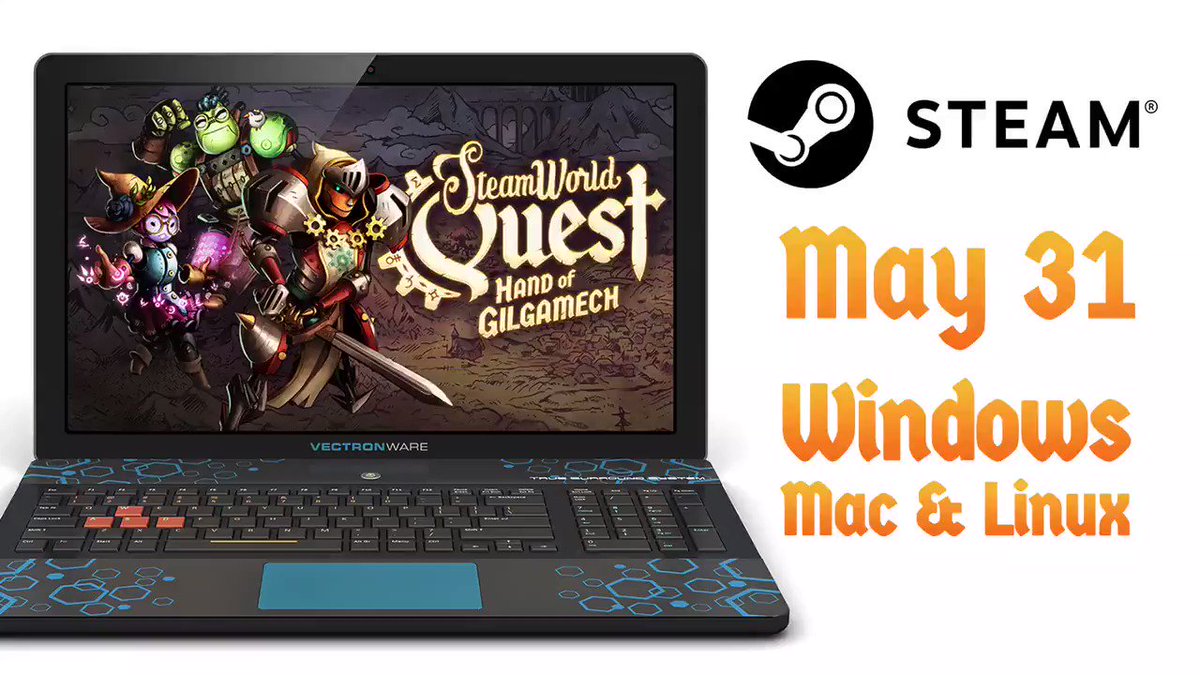 SteamWorld Quest: Hand of Gilgamech выйдет на ПК 31 мая