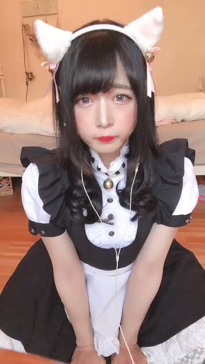 メイド服の美女の動画？実はこれ…男性ですｗｗｗｗ