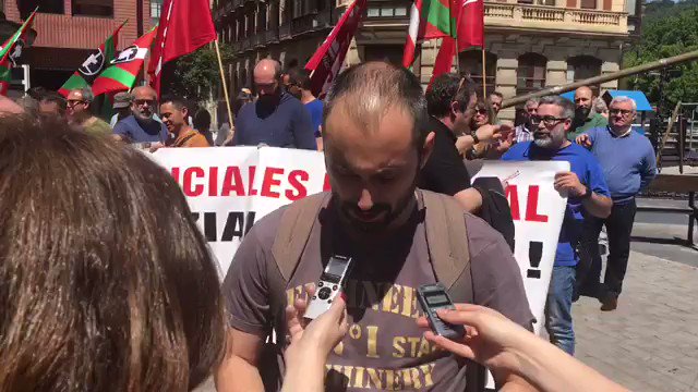 Declaraciones de @ikerccooeus de @CCOOindustria a la conclusión de la asamblea preparatoria de las huelgas del Metal de Bizkaia #AurrerantzCCOO #EsElMomento