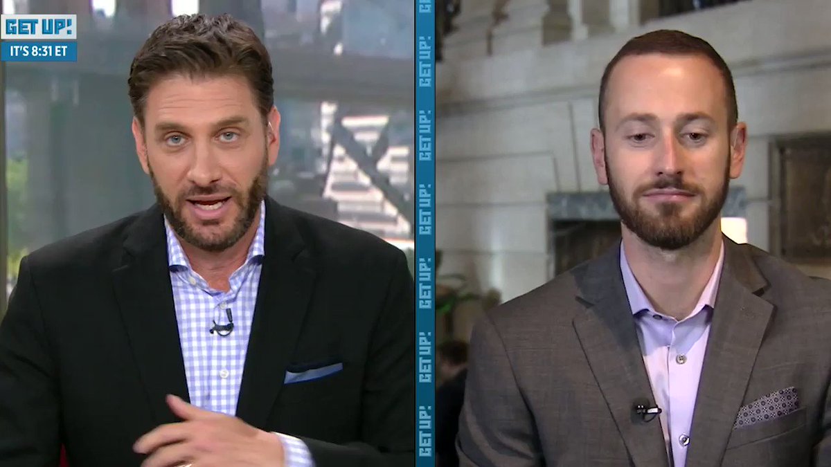 Joined @ESPNGreeny on @GetUpESPN to run through the top-5 projected picks in the 2019 NBA Draft now that the order is set.