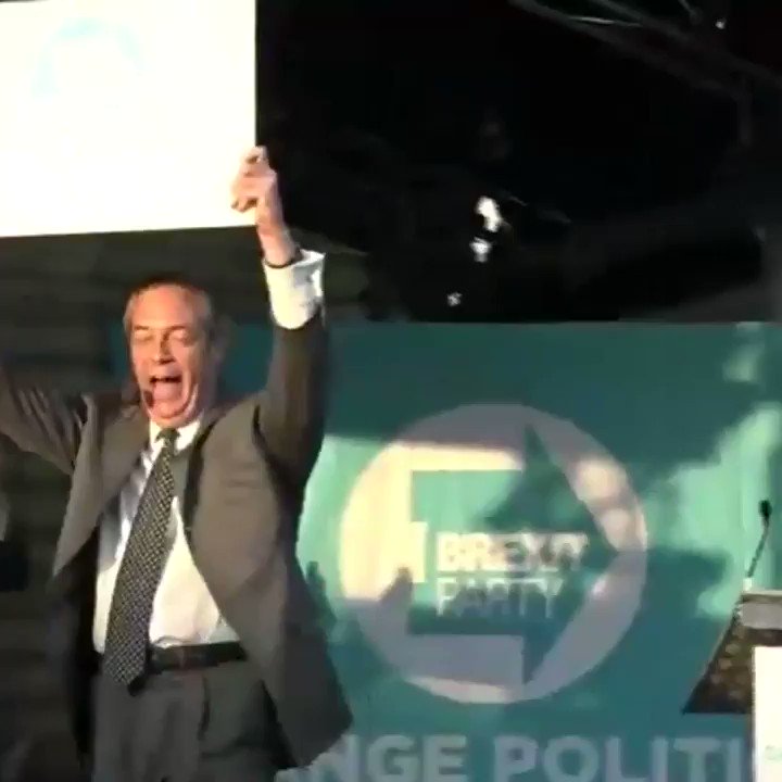 WATCH | @Nigel_Farage: "Democracy can only work when those that lose are prepared to accept the result... many in our establishment have done everything they can to overturn the greatest democratic exercise in the history of our nation - and it is a complete and utter DISGRACE!"