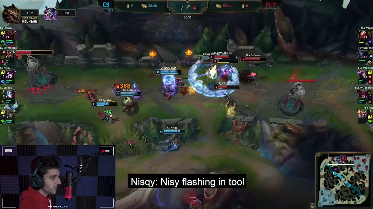 .@Licorice: "@Nisqylol nowhere to be seen AS PER USUAL........."
The #HyperXCam caught some of the #C9LoL & #C9LACS players casting the #LCS matches with the new @HyperX QuadCast Microphone. Check it out! #SponsorLove
πΊ http://youtu.be/K0V4qNrwstIΒ