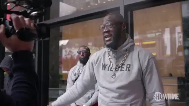 Wilder just turned into Borat trying to mimic an English accent 😂