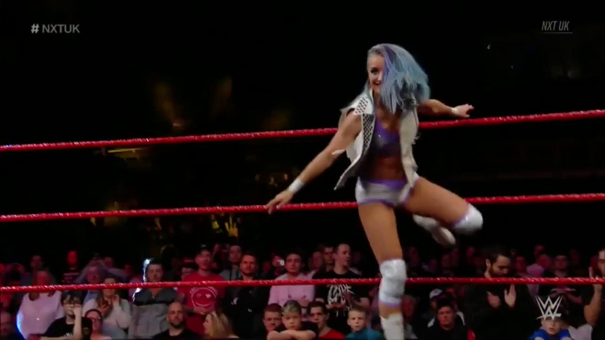 Wait, double dose of #XiaDance today? #NXTUK #FlyWithBrookside @XiaBrooksideWWE