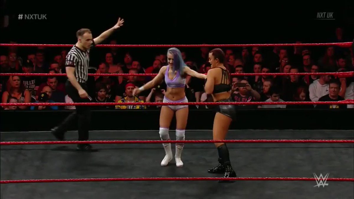 Let's try to escape this hol-damn, not enough #NXTUK #FlyWithBrookside @XiaBrooksideWWE