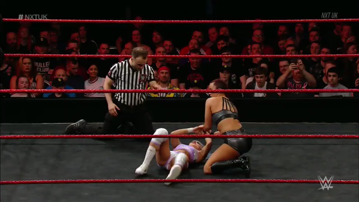 If at first you don't succeed... Not this time either #NXTUK #FlyWithBrookside @XiaBrooksideWWE