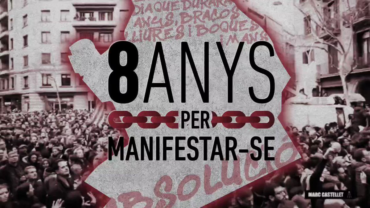 La #REPRESSIÓ no s'atura! 2 veïnes de #LHospitalet enfronten fins a 8 anys de presó per manifestar-se el 25 març 2018 a BCN.
Sense proves, el JUDICI serà el 8 de Juliol.
Ens volen callades, però la mobilització popular mai pararà!
Exigim #AbsolucióLaiaLluís!
#8ANYSxManifestarse