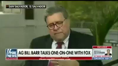 AG Barr: If we're worried about foreign influence, for the very same reason, we should be worried about whether government officials abused their power and put their thumb on the scale.