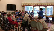 Candle on the Water is the song we closed with at Wesley Woods! Such a sweet song but even more precious when 2nd graders are singing it! @ElemRob #Robinsonisd #risdres