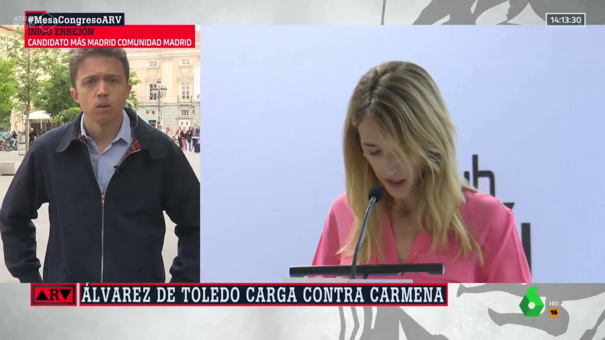 Hay que tener un poco más de respeto. Mientras Cayetana Álvarez de Toledo se criaba entre algodones @ManuelaCarmena estuvo a punto de ser asesinada por defender a los trabajadores y las libertades en España. Este PP sólo sabe sembrar odio. Son un lastre para el futuro de Madrid