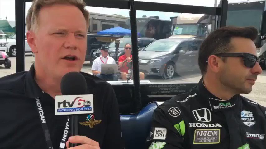 Dave Furst (@DaveFurst) on Twitter photo 2019-05-18 03:16:05 A fantastic 👀 into the world of @OriolServia: His #Indy500 @TroyLeeDesigns helmet unveiled (#BillMurray) while riding in an autonomous golf cart (@CoastAV) An engineer who likes a good laugh. Unbelievably good stuff! 🇪🇸 @rtv6 #Trackside6 A fantastic 👀 into the world of @OriolServia: His #Indy500 @TroyLeeDesigns helmet unveiled (#BillMurray) while riding in an autonomous golf cart (@CoastAV) An engineer who likes a good laugh. Unbelievably good stuff! 🇪🇸 @rtv6 #Trackside6