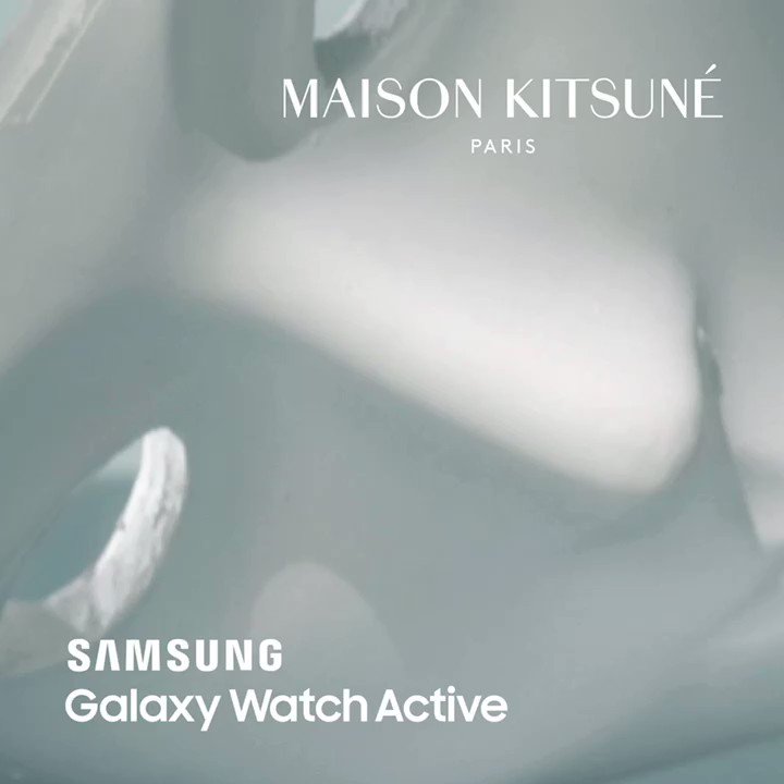 maison kitsune galaxy watch