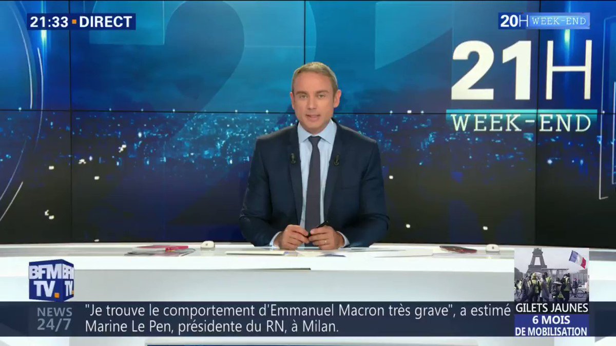 allo @Place_Beauvau - c'est pour un signalement - 797
Dominique, manifestante: «Il m'a heurtée délibérément avec son bouclier (...) Je suis tombée, il m'a enjambée (...) Je suis scotchée». Suture à la tête
Reims, #ActeXXVII, Sources: @BFMTV @53Arnaud +