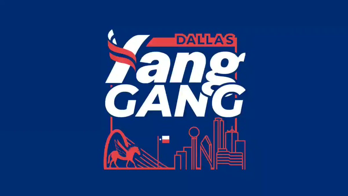The Dallas Yang Gang had their first #HumanityFirstDays service project fighting child hunger with Generosity Feeds. For us, #HumanityFirst is more than just a motto. See the gang in action in our latest video.
#Yang2020 #HumanityFirstDay #NotLeftNotRightForward @AndrewYang