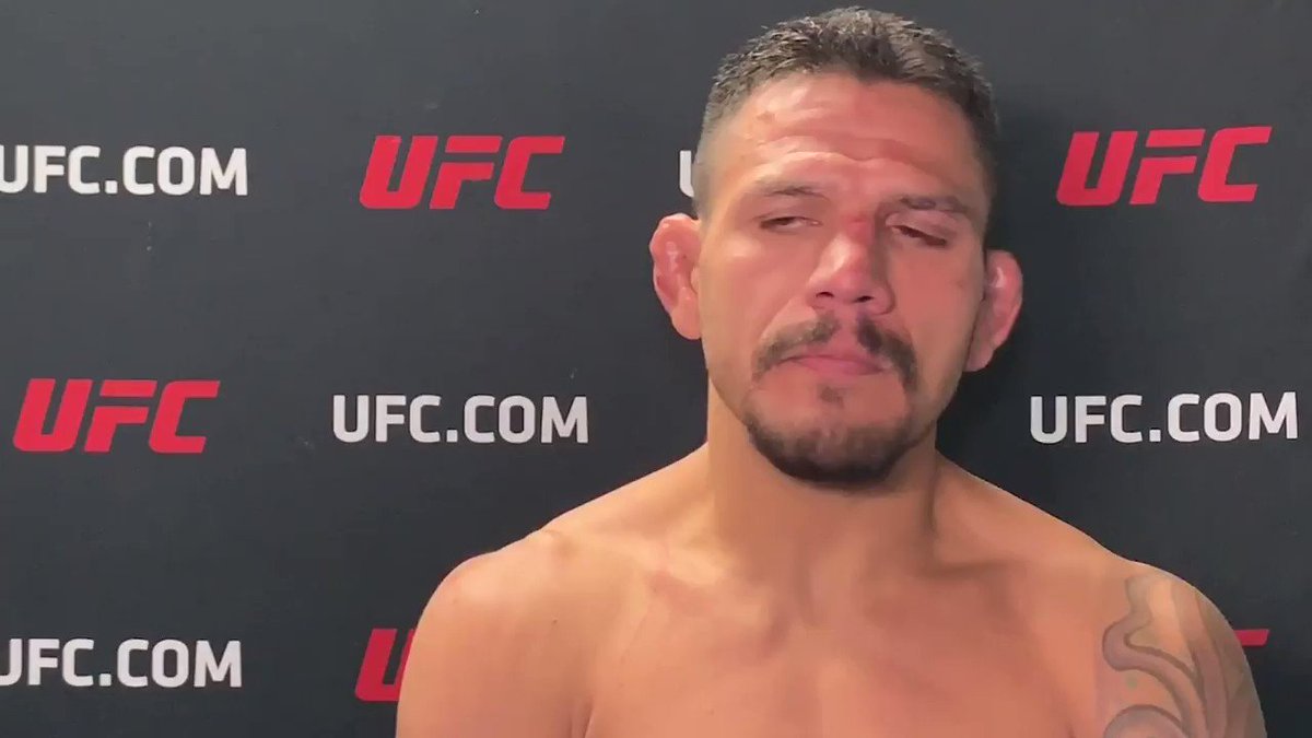 "I've been working a lot on my wrestling for the last 18 months of my career."
@RdosAnjosMMA feels like his last few fights helped him prepare for his submission win over Kevin Lee. #UFCRochester