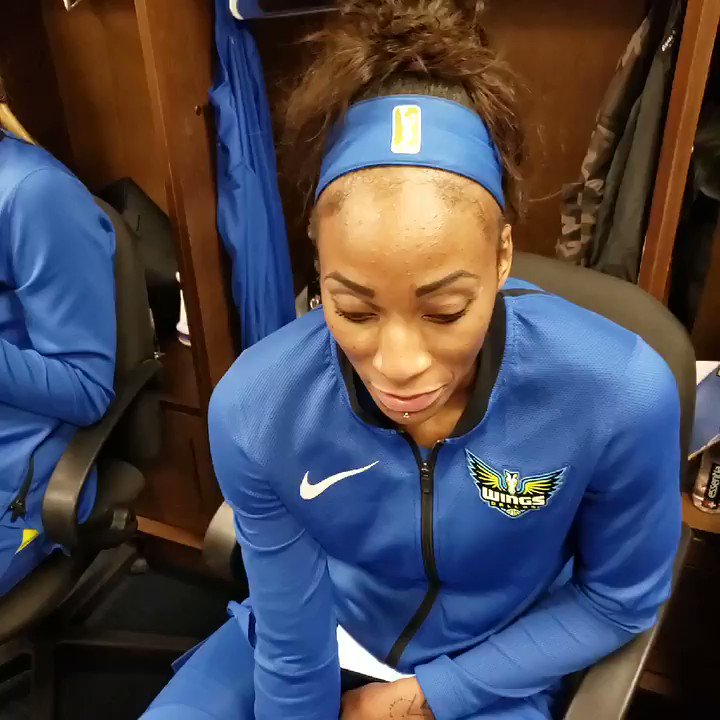 6-year #DallasWings veteran Glory Johnson speaks on their final preseason game, proving naysayers wrong and believes "we're special." π