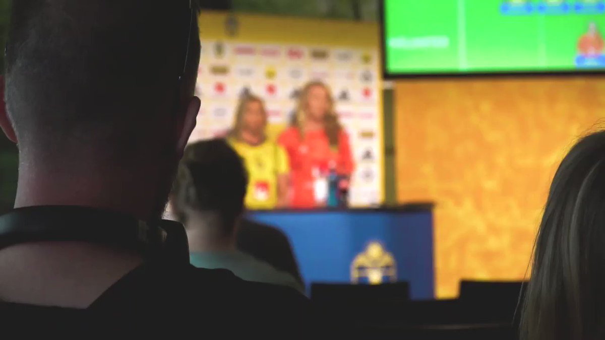 Så här såg det ut när VM-truppen presenterades. Den 31 maj möter vi Sydkorea i den sista matchen innan VM!! Ses vi på Gamla Ullevi? 💙💛 #viärsverige
https://www.ticketmaster.se/event/541833