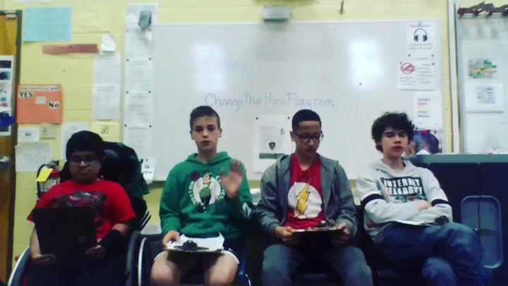 Join the Fort River 6th grade students to pass the Bill (HD.2968 and SD.1495) to change the current Massachusetts State Flag, with a flag that represents Native Americans in a less violent and more welcoming way. Watch and share on social media then make your own video!