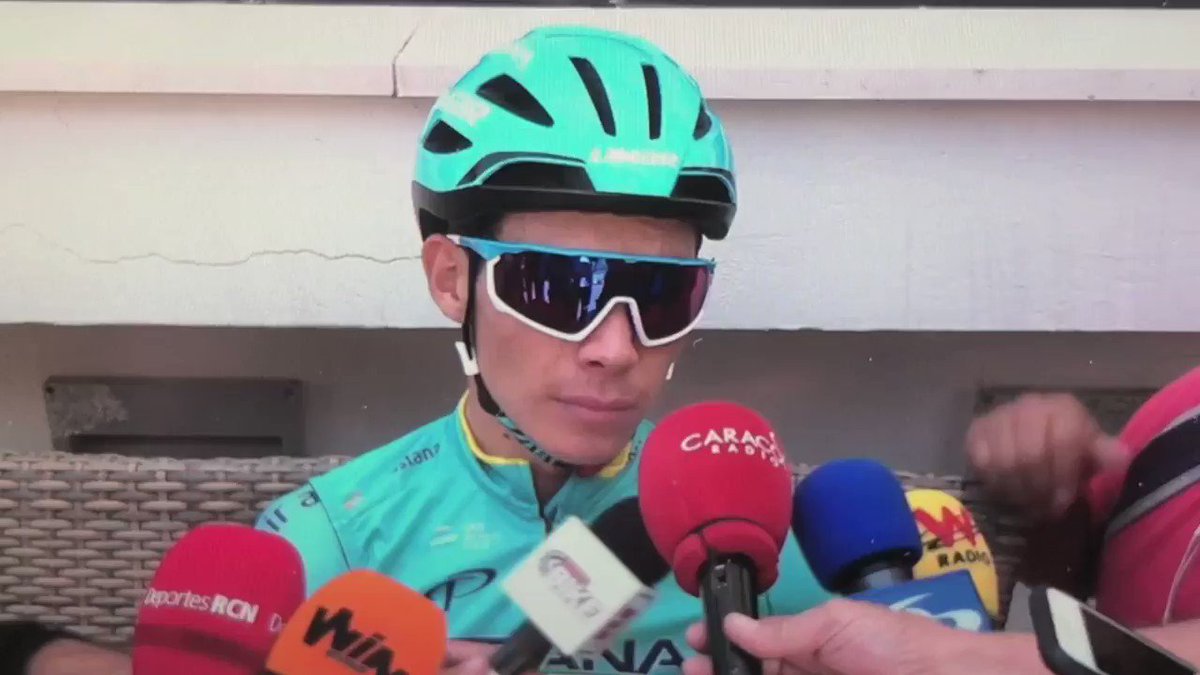 #Giro | ENTREVISTA @SupermanlopezN (@AstanaTeam) en el 1er DÍA DE DESCANSO del @giroditalia (Riccione) .#Giro102 #Giro2019 #ElPortalDelCiclismo #VamosEscarabajos