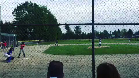 Sometimes we pitch! He’s out! #pitching #baseball #mset #lefty