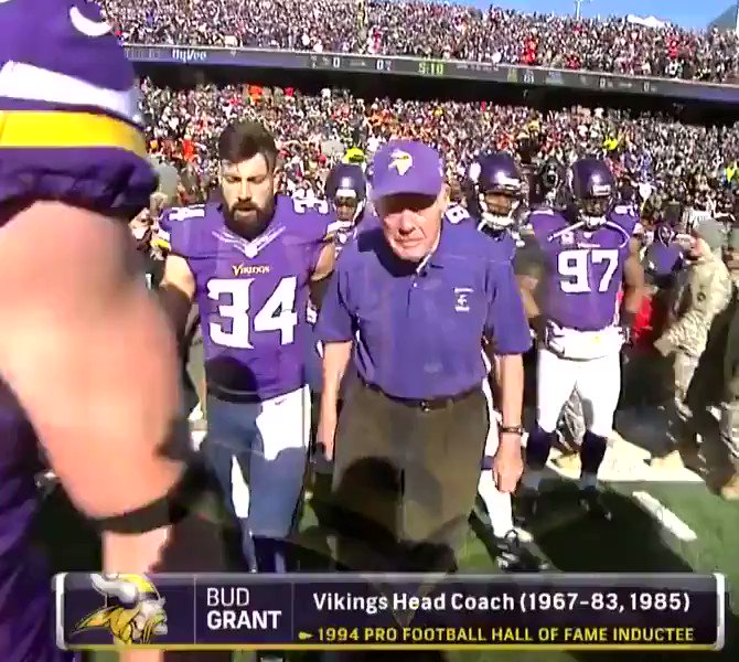 RT @SeanBormanNFL: My brain anytime it snows or gets cold in Minnesota:

“Ope, it’s Bud Grant weather”

https://t.co/0pHBrf8KDt