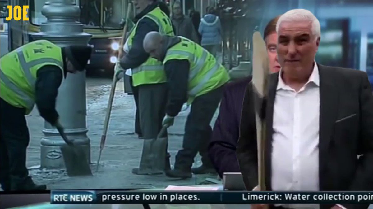 "Hi folks, I'm Ben Gilroy.
"A lot of people are asking why I carry a hurley stick..."