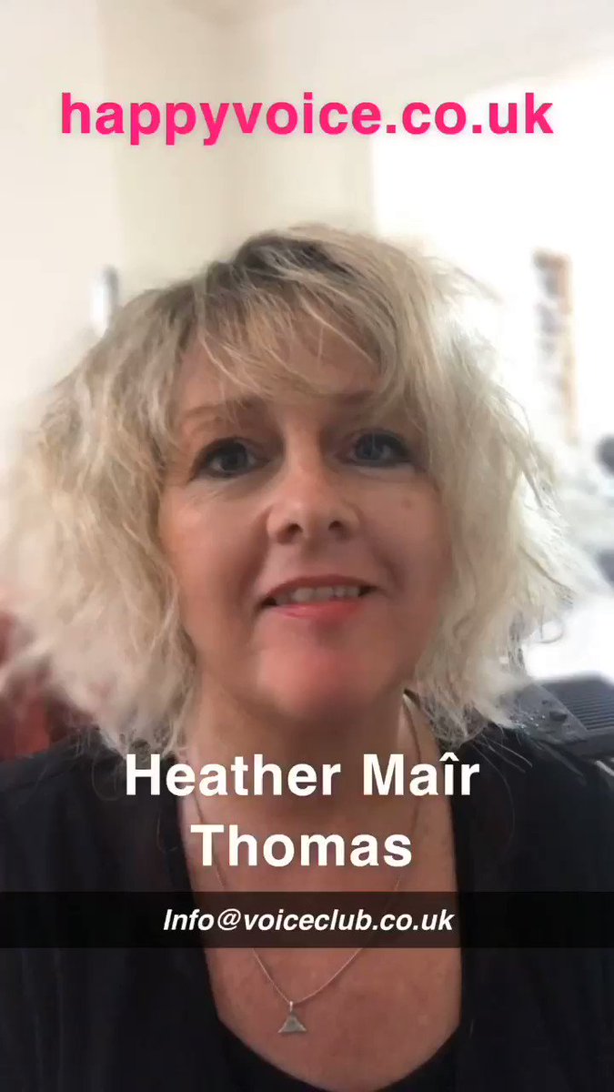 60 second explainer for our new Voice Club singing course ”Relax & Sing” Intro to #singingtechnique for adult beginners @HTHArtsCentre Here director @heathermair explains why there’s nothing to fear! #crouchend #london #sing #relax #breathe #confidenceboost