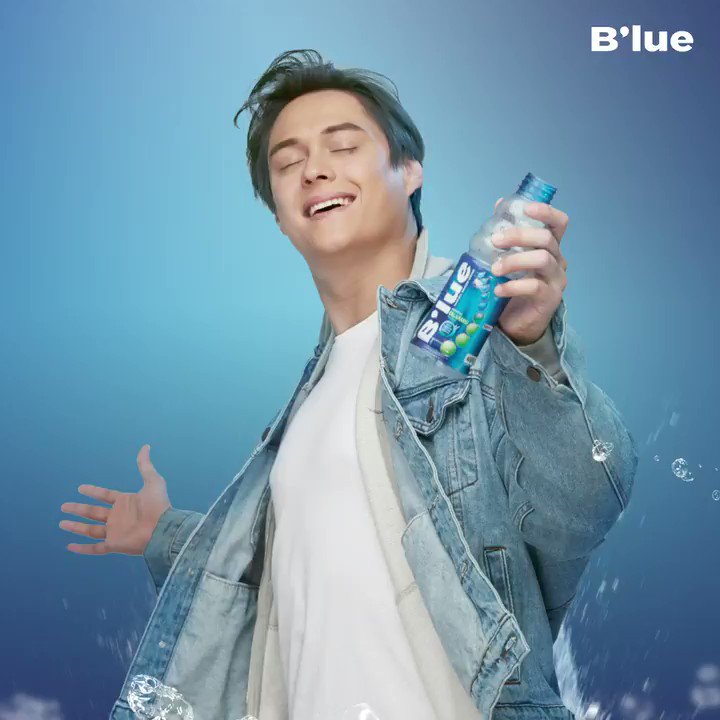 #BlueQuenGIFyou a #FreshAndNew time kahit busy buong day. Keep calm and carry B'lue with you!