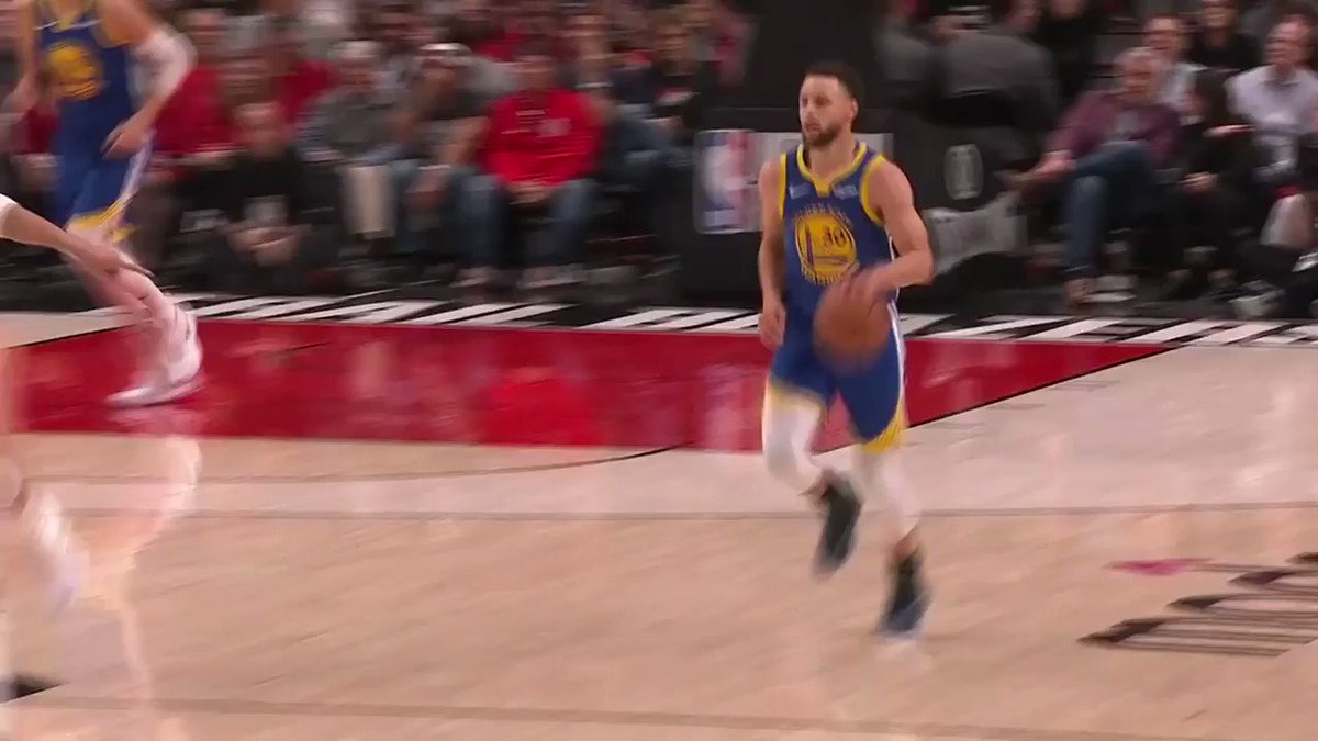 Q4 9:25 - Collins is illegal as he moves A to B into Curry. This is a correctly called shooting foul. #RefWatchParty @NBAOfficial