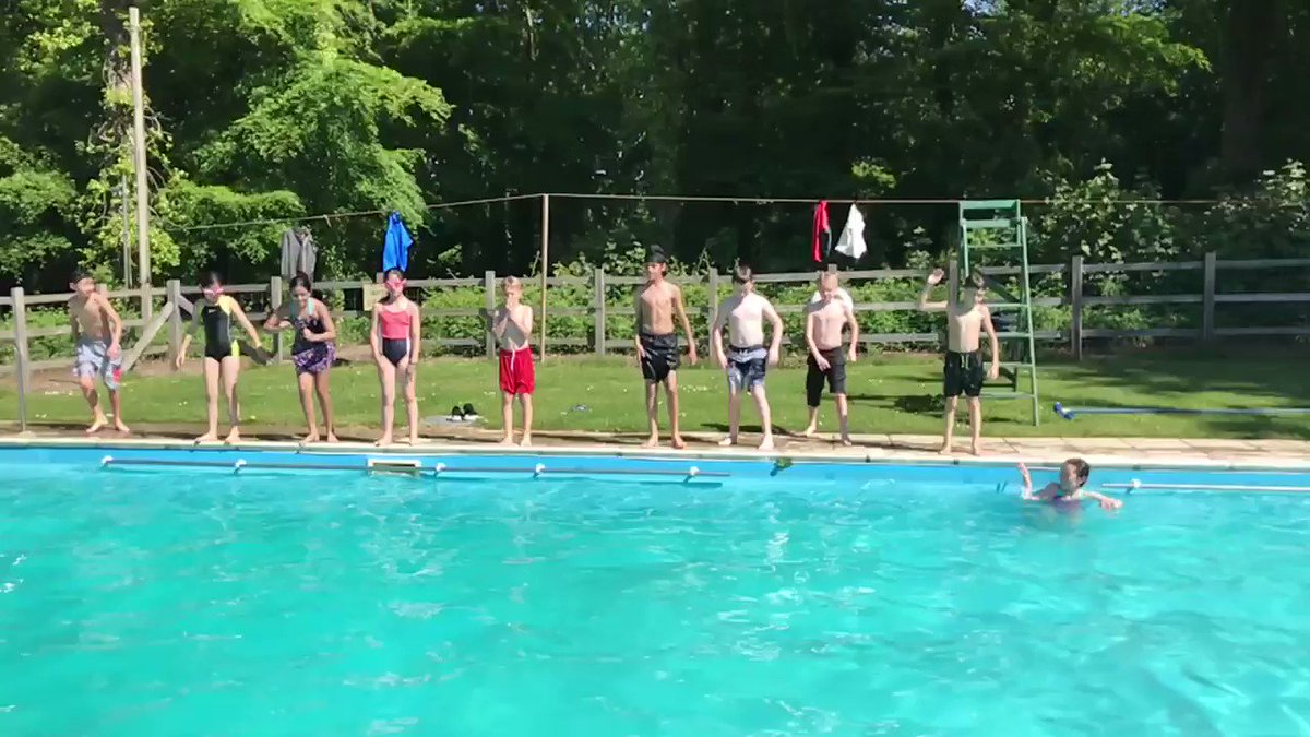 Fun time in the pool! #swimming