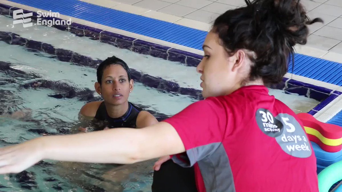 Journalist and @BBCBreakfast presenter Naga Munchetty (@BBCNaga) and her husband, James, began swimming lessons with @EveryoneActive today! We'll reflect on the first steps in their journey next week !For #LearnToSwim tips and advice, click here http://bit.ly/2WnzDcM