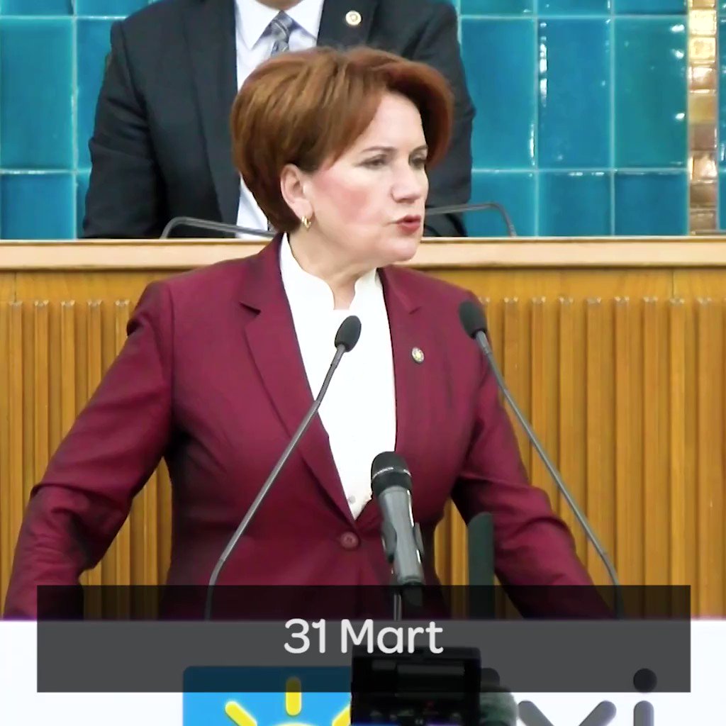 31 Mart'tan sonra, daima sevgi, birlik ve kardeşlik kazanacak.
Şunu unutmayın; her şey iyi olursa, her şey çok güzel olur.
Söz veriyoruz;
Türkiye İYİ olacak, her şey iyi, #HerŞeyÇokGüzelOlacak