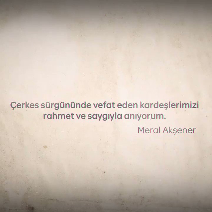 Vaktiyle Osmanlı Türklüğüyle saf tuttukları, birlikte savaştıkları için sürgün ve soykırıma maruz kalışlarının yıl dönümünde, Çerkes kardeşlerimizin acılarını paylaşıyor, ortak acılarla başlayan birlikteliğimizin, zaferler ve başarılarla perçinlenmesini diliyorum.
#ÇerkesSürgünü